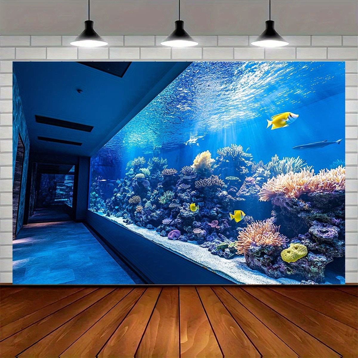 Reef Aquarium - Tapiz Vibrante de Acuario Submarino, Arrecife