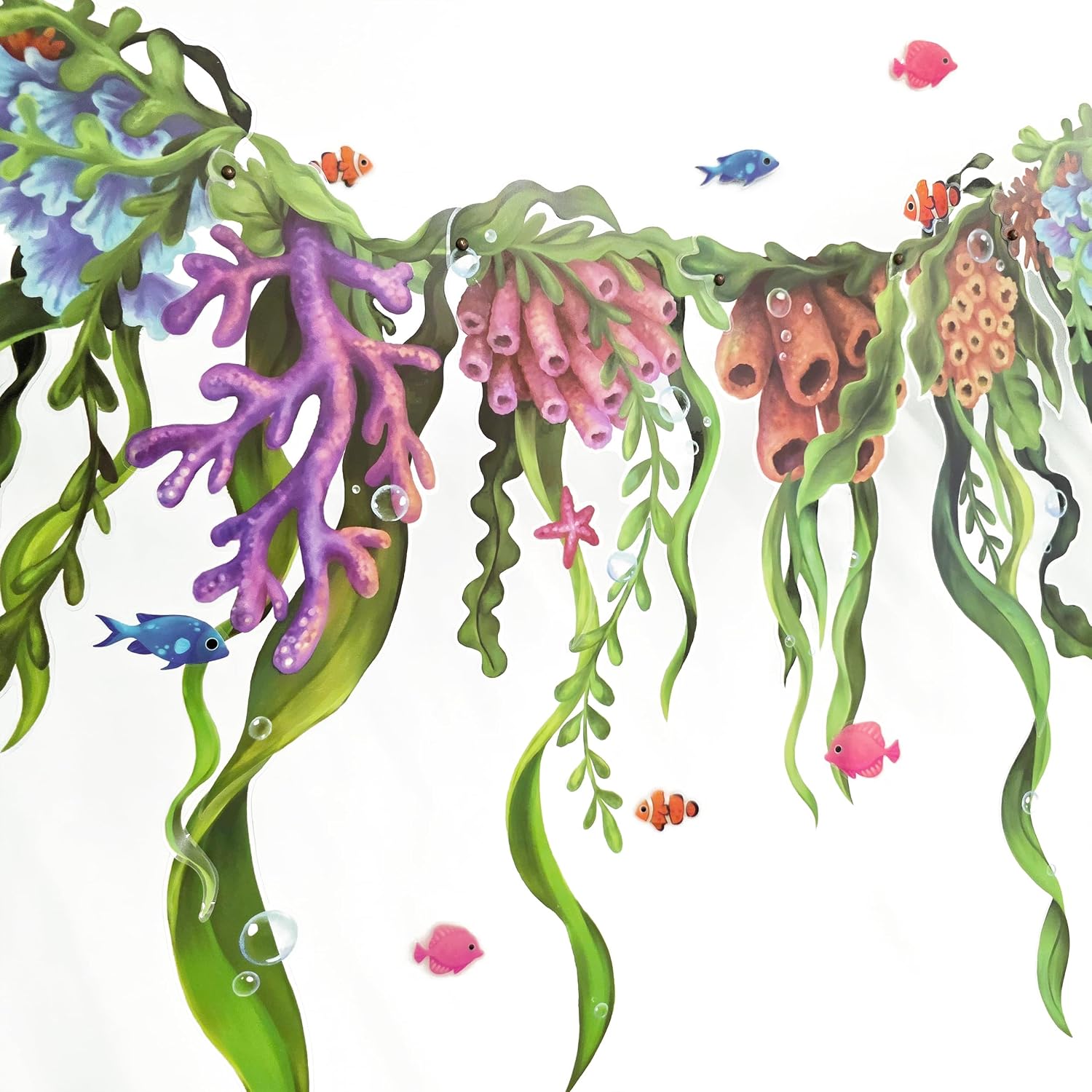 Marine Coral - Guirnalda de Coral para Fiesta Temática