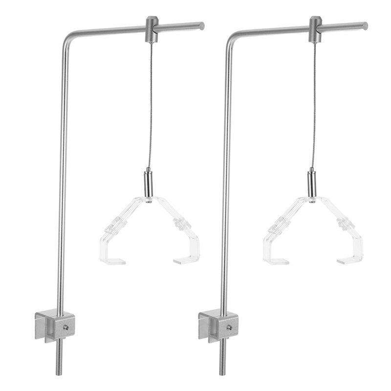 Saltwater Tank - AB41-2 piezas Soporte de aluminio para