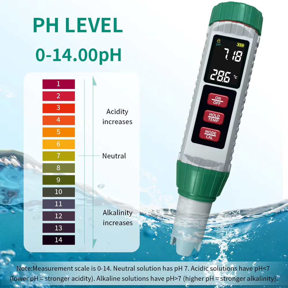 Medidor de PH digital LCD 5 en - Saltwater Tank reseña y precio
