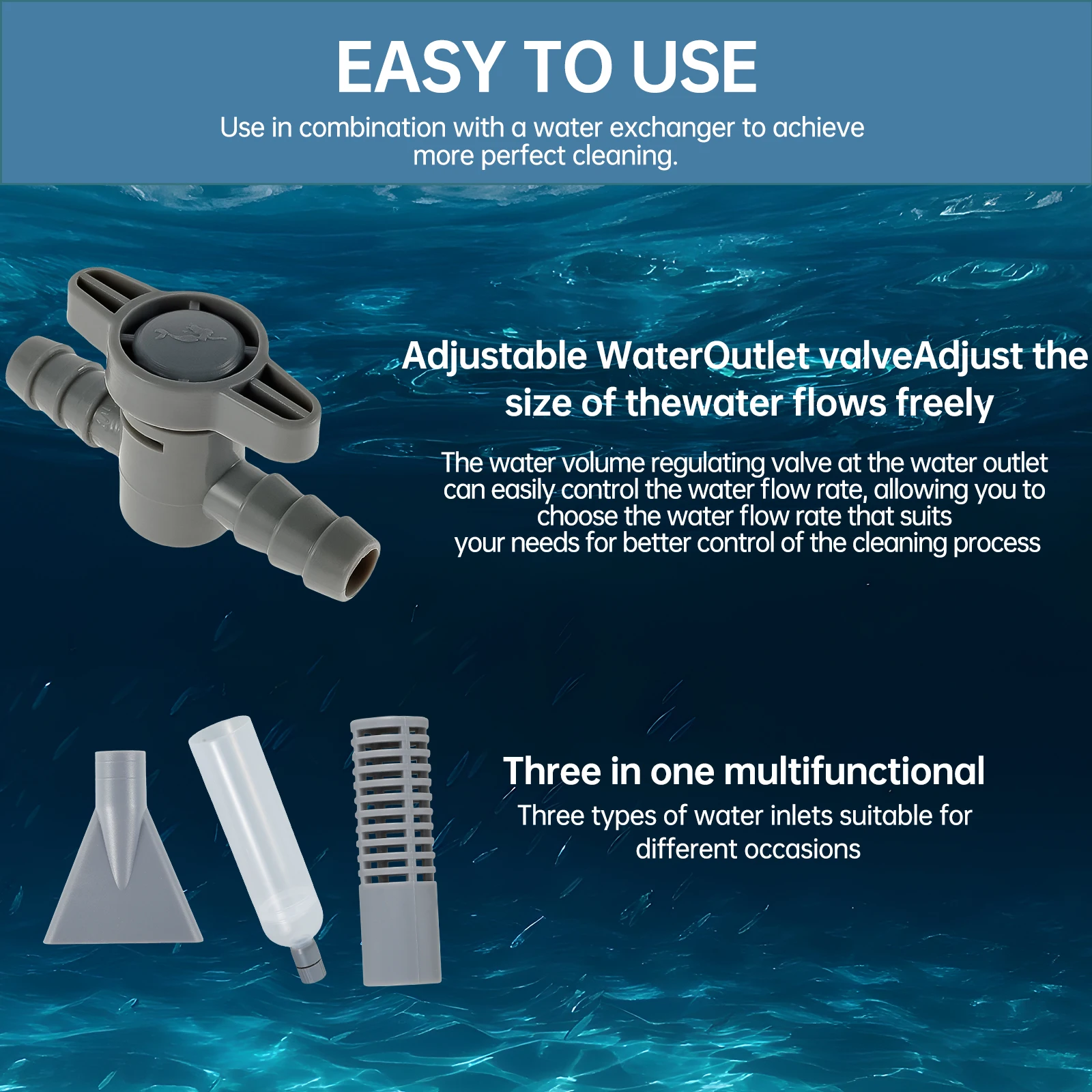 Aspirador de bañera de hidroma - Ocean Aquarium reseña y precio