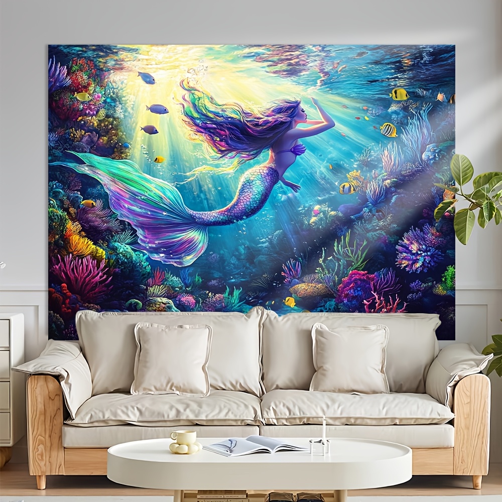 Tapiz de Pared Grande con Dise - Marine Coral reseña y precio