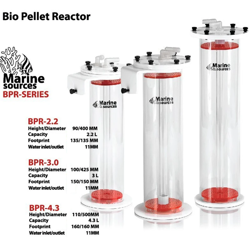 Fuentes marinas BRP1.0, BPR2.2 - Reef Tank Filter reseña y precio