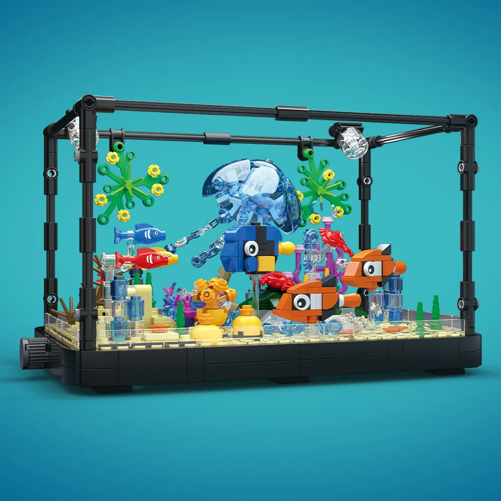 Juego de bloques de construcci - Marine Aquarium reseña y precio