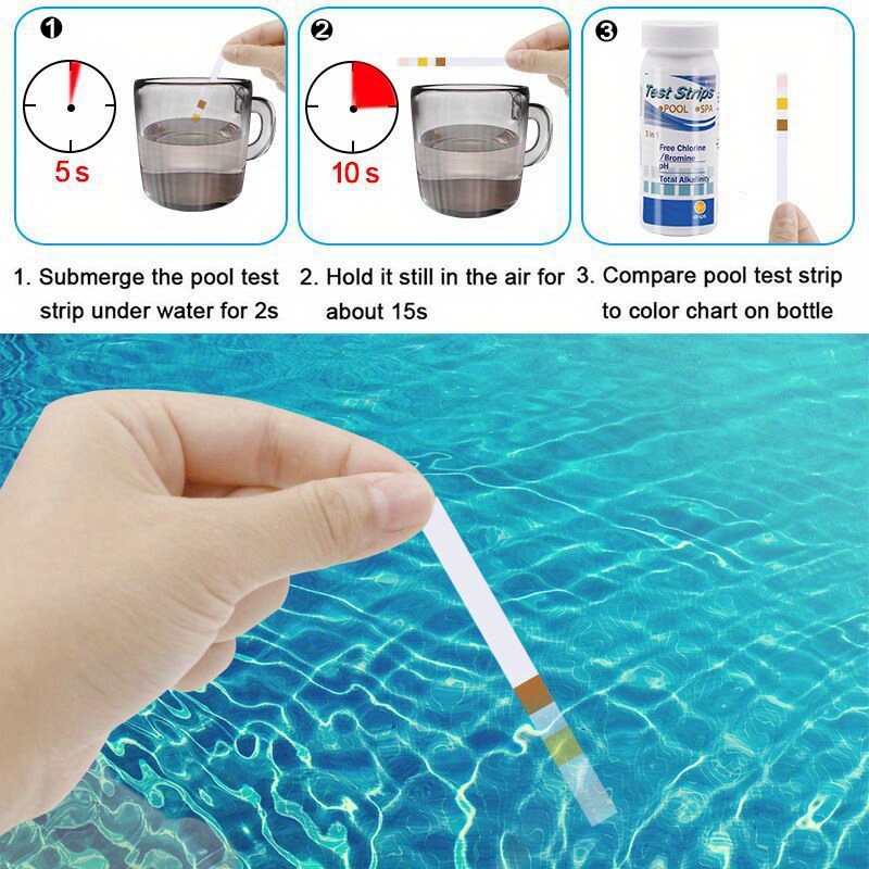 Tiras reactivas de PH de cloro - Ocean Aquarium reseña y precio
