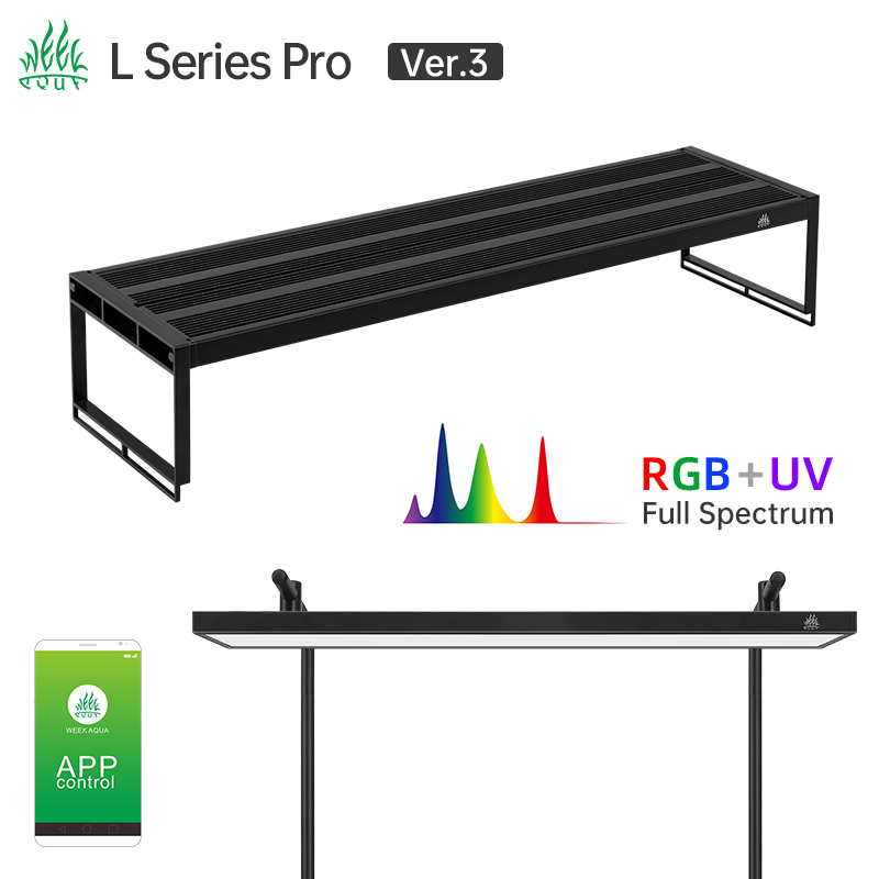 WEEK AQUA Serie L Control de a - Reef Lighting reseña y precio