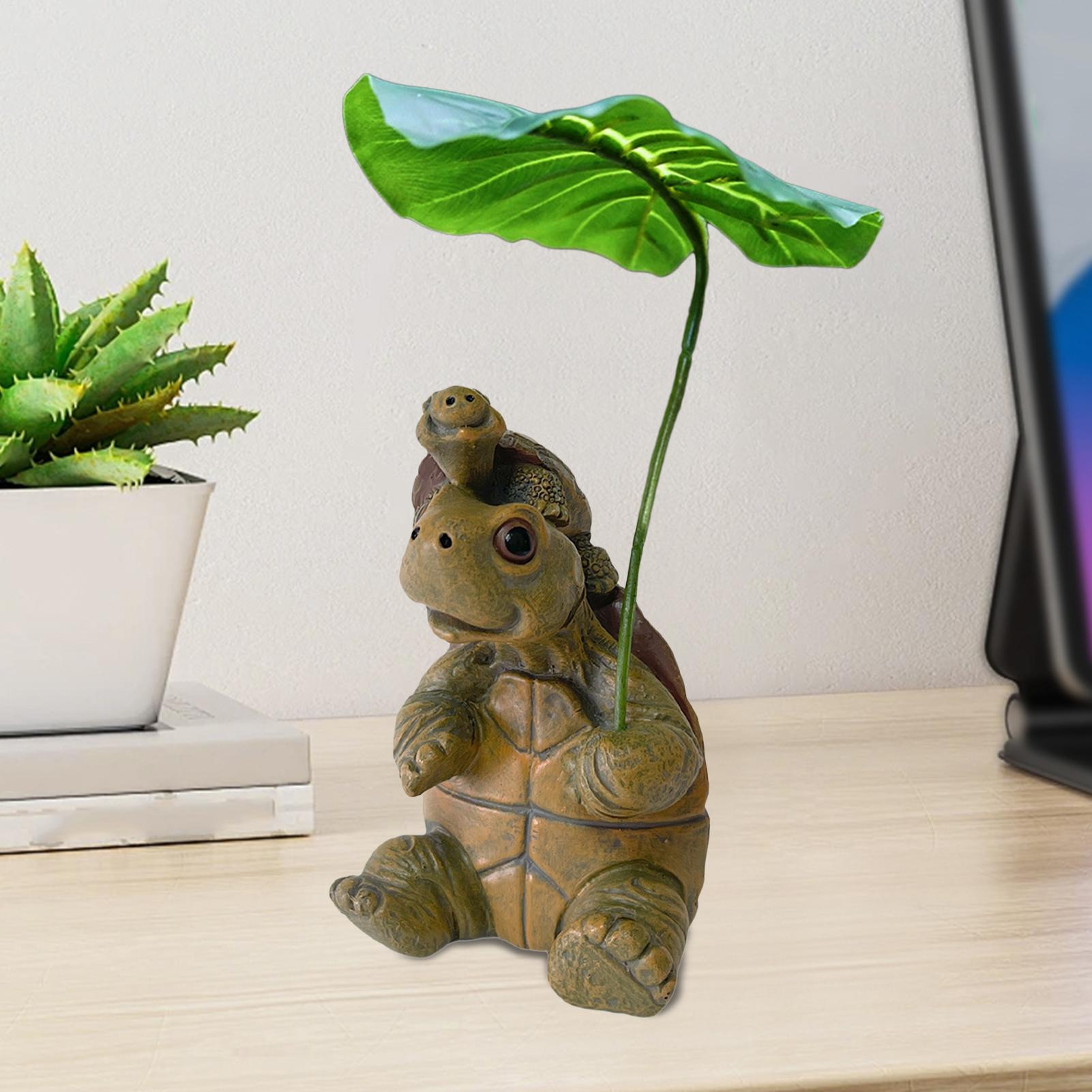 Figura de tortuga para decorac - Marine Fish Tank reseña y precio
