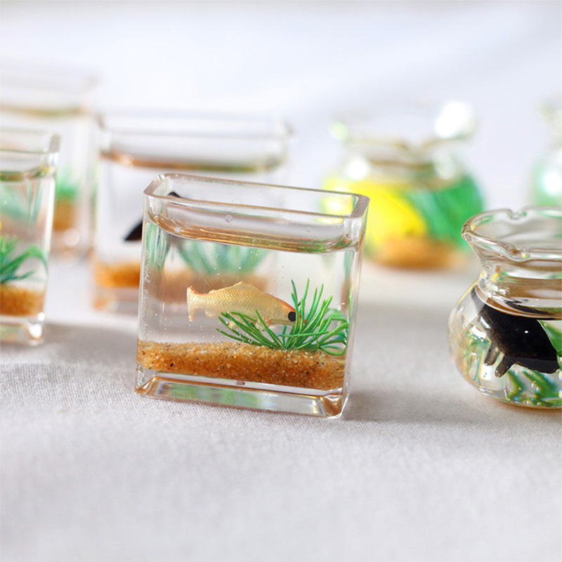 Adorno para el hogar, casa de  - Marine Fish Tank reseña y precio